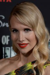 Lucy Punch – “A Series of Unfortunate Events” TV Show Premiere in NYC