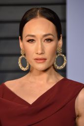 Maggie Q – 2018 Vanity Fair Oscar Party in Beverly Hills