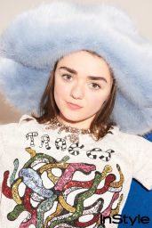 Maisie Williams - Photoshoot for InStyle Magazine, April 2018