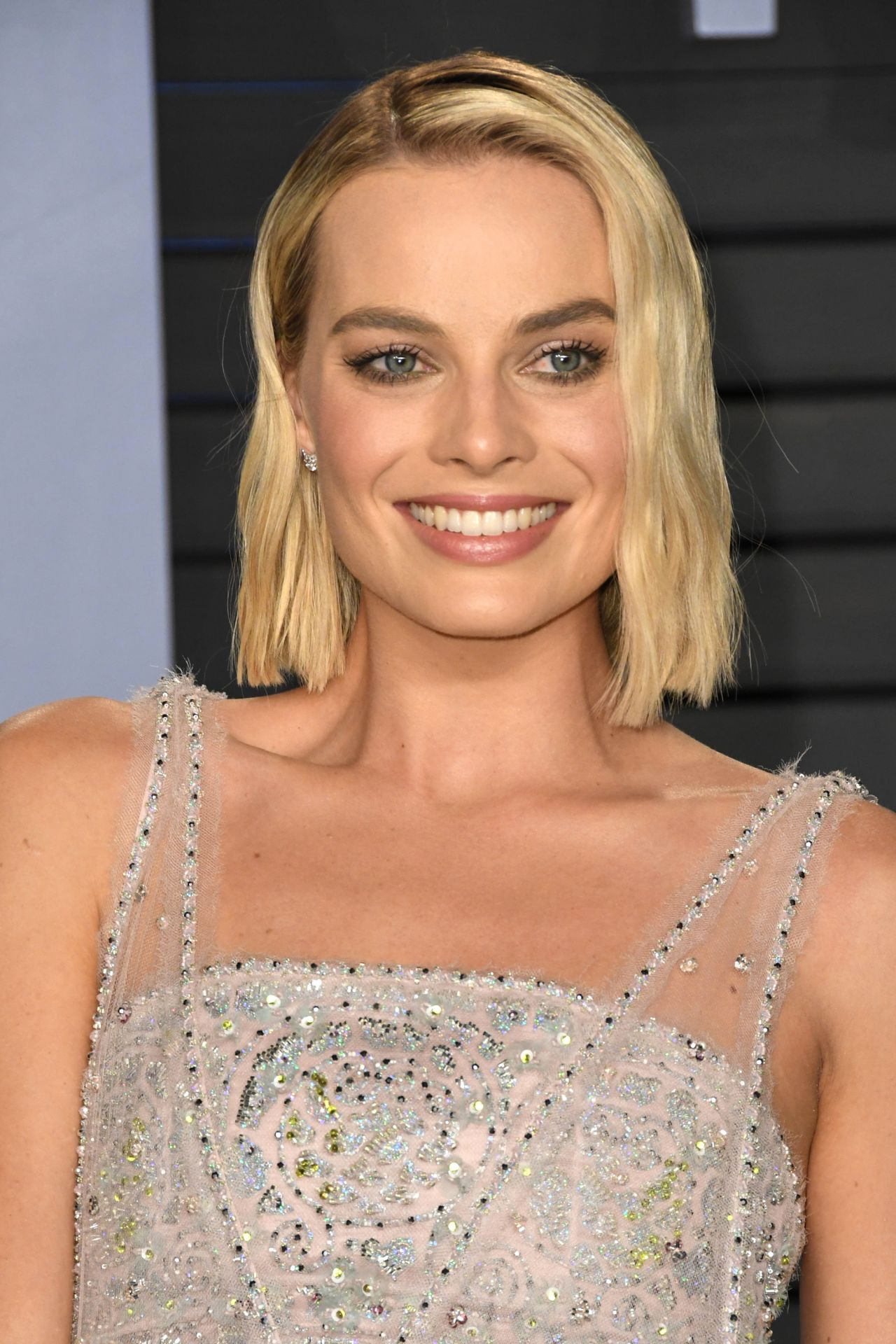 Margot Robbie 2018 Vanity Fair Oscar Party In Hollywo