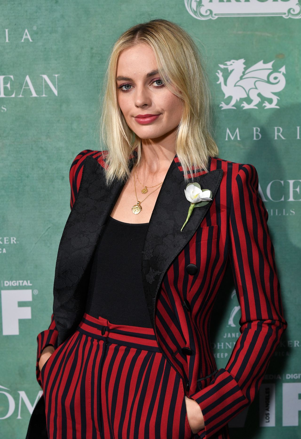 Margot Robbie - 2018 Women in Film Pre-Oscar Cocktail ...