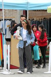 Michelle Keegan - Shops at The Farmers Market in Los Angeles 03/11/2018