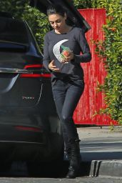 Mila Kunis Running Errands in Los Angeles 03/06/2018