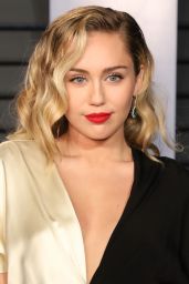 Miley Cyrus – 2018 Vanity Fair Oscar Party in Beverly Hills