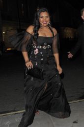 Mindy Kaling - Arriving at the Corinthia Hotel in London 03/13/2018