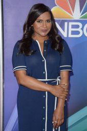Mindy Kaling - NBC Mid-Season Press Day in New York 03/08/2018