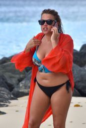 Nadia Essex in Bikini - Barbados 03/16/2018