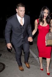  Nikki Bella and John Cena - Dinner Date in West Hollywood 03/24/2018
