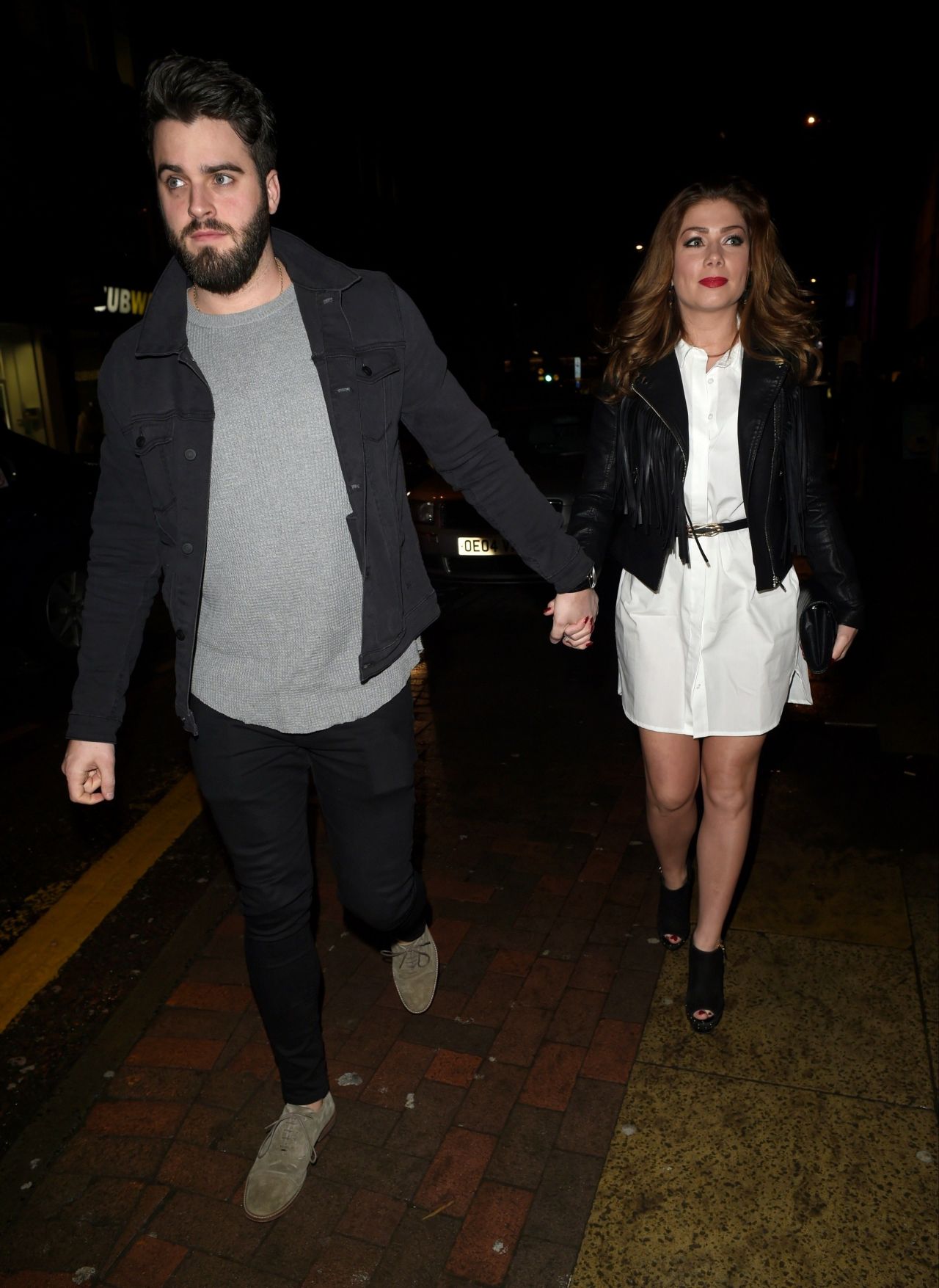 Nikki Sanderson and Greg Whitehurst Night Out - Manchester 03/10/2018