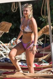 Olivia Buckland in Bikini on the Beach in Barbados 03/14/2018