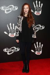 Olivia Grant – “The Walking Dead Ride” Launch in London