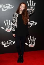Olivia Grant – “The Walking Dead Ride” Launch in London