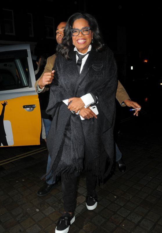 Oprah Winfrey at The Chiltern Firehouse in London 03/12/2018