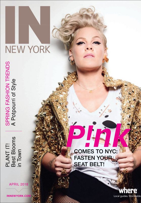 Pink - IN New York,  April 2018 Issue
