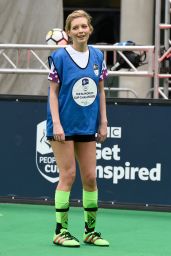 Rachel Riley - 12hr Soccer Challenge in Manchester 03/23/2018