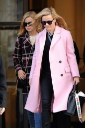 Reese Witherspoon and Ava Phillippe Leaving The Corinthia Hotel in London 03/14/2018