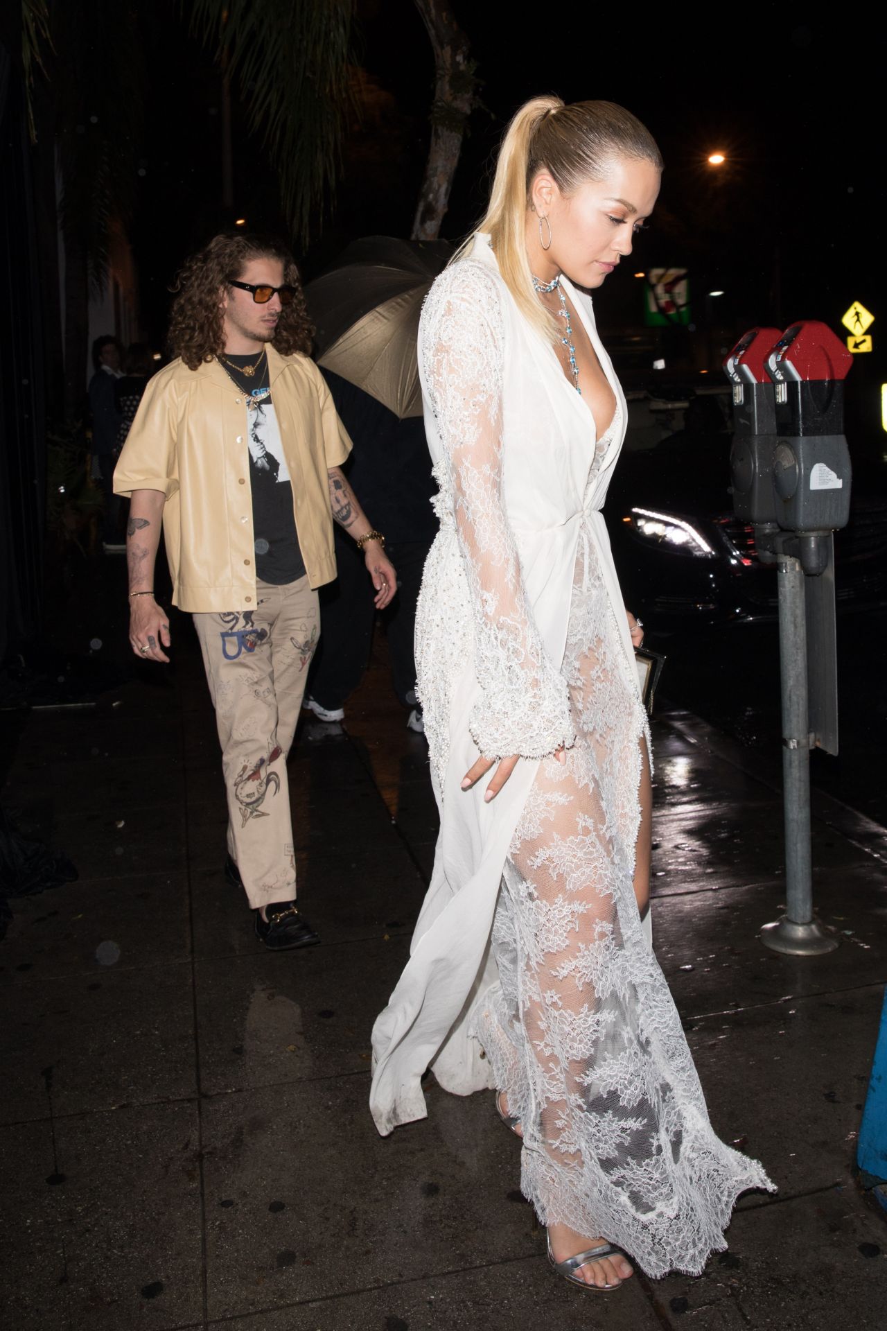 Rita Ora – Leaving the Delilah Club in West Hollywood • CelebMafia