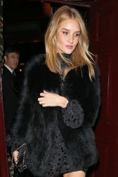 Rosie Huntington-Whiteley Night Out at LouLou