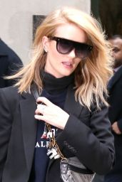 Rosie Huntington-Whiteley Style - Out in NYC 03/29/2018