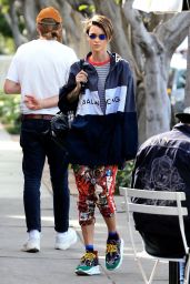 Ruby Rose - Stops by the Kate Somerville Skin Care Clinic in West Hollywood