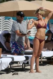 Samantha Hoopes in Bikini in Miami 03/17/2018