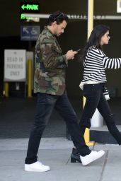 Sara Sampaio and Oliver Ripley - Shopping in Beverly Hills