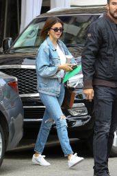 Selena Gomez Denim-On-Denim Look - Beverly Hills 03/17/2018