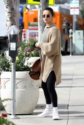 Selena Gomez in Casual Outfit in Hollywood 03/08/2018
