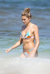 Shayna Taylor in Bikini at the Beach in Tulum 03/06/2018