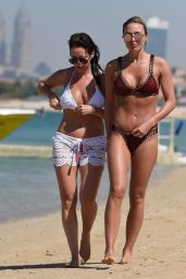 Sheree Murphy in Bikini on Beach in Dubai 03/16/2018