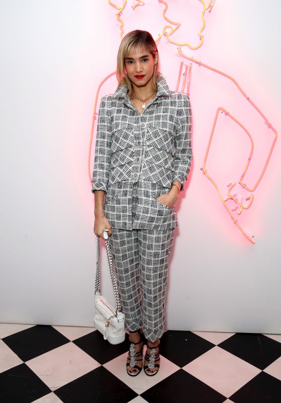 Sofia Boutella – Chanel Pre-Oscars 2018 Event in LA