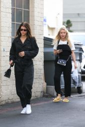 Sofia Richie and Lottie Moss at the Nail Salon in Beverly Hills 03/09/2018