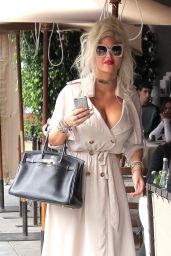 Sophia Vegas Wollersheim at Il Pastaio in Beverly Hills 03/07/2018