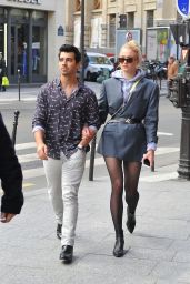 Sophie Turner and Joe Jonas - Shopping in Paris 03/05/2018
