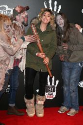 Stacey Solomon - "The Walking Dead Ride" Launch in London