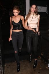 Stella Maxwell With a Female Companion - After Dior Party in West Hollywood 03/14/2018