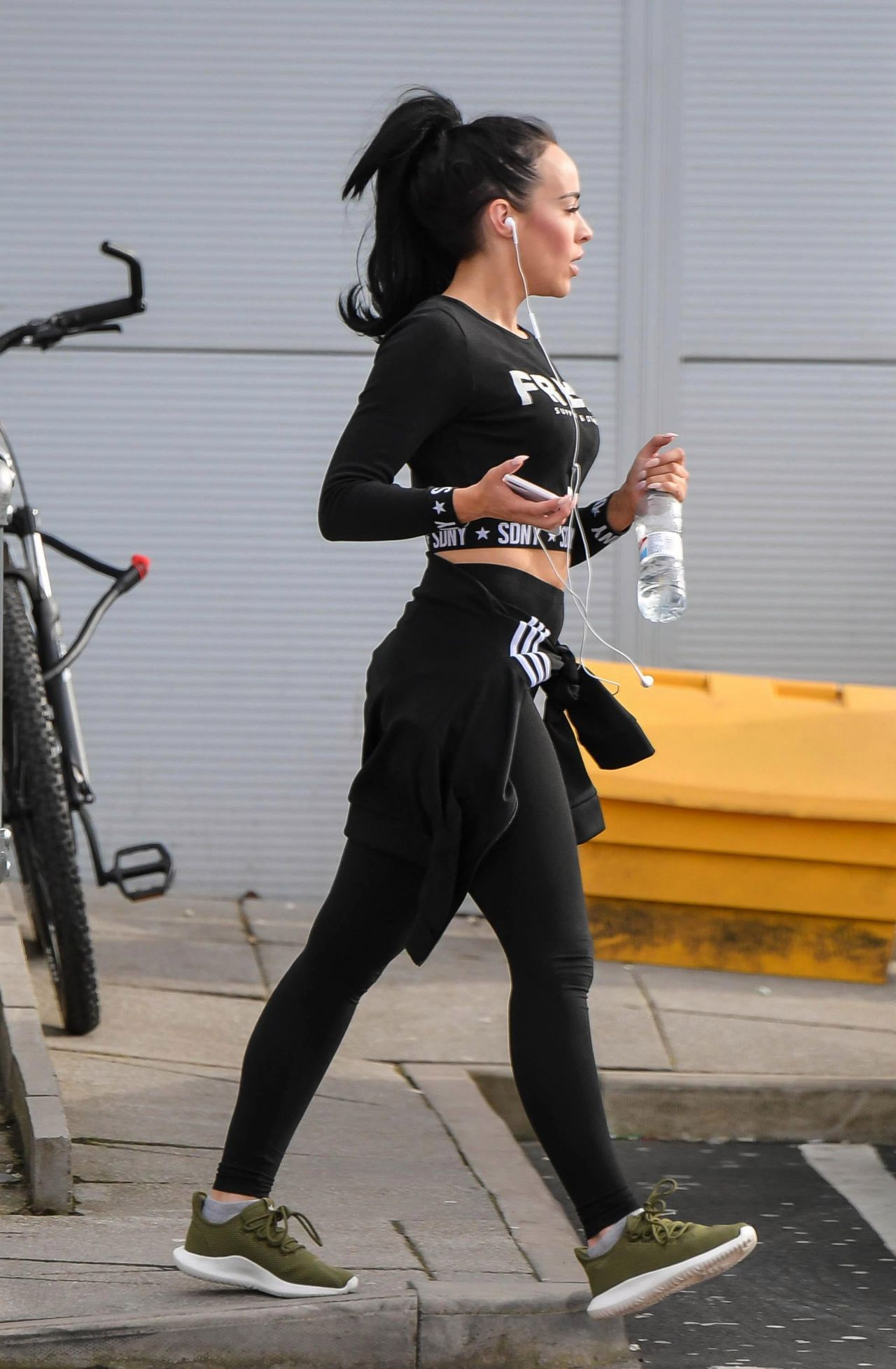 Stephanie Davis - Leaving Gym in Liverpool 03/30/2018 • CelebMafia