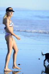 Stephanie Pratt in Bikini on the Beach in Malibu 03/22/2018