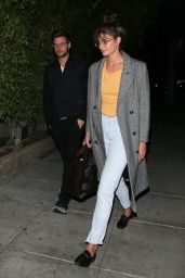 Taylor Hill at Matsuhisa in Beverly Hills 02/28/2018