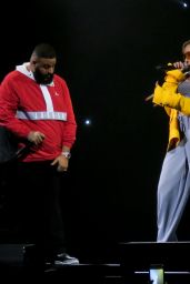 Tinashe on Stage With DJ Khaled at the Forum in Los Angeles