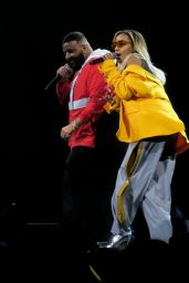 Tinashe on Stage With DJ Khaled at the Forum in Los Angeles