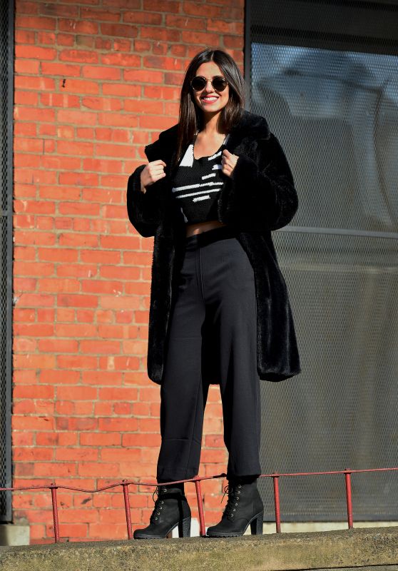Victoria Justice – Poses for the Camera in Dumbo, Brooklyn