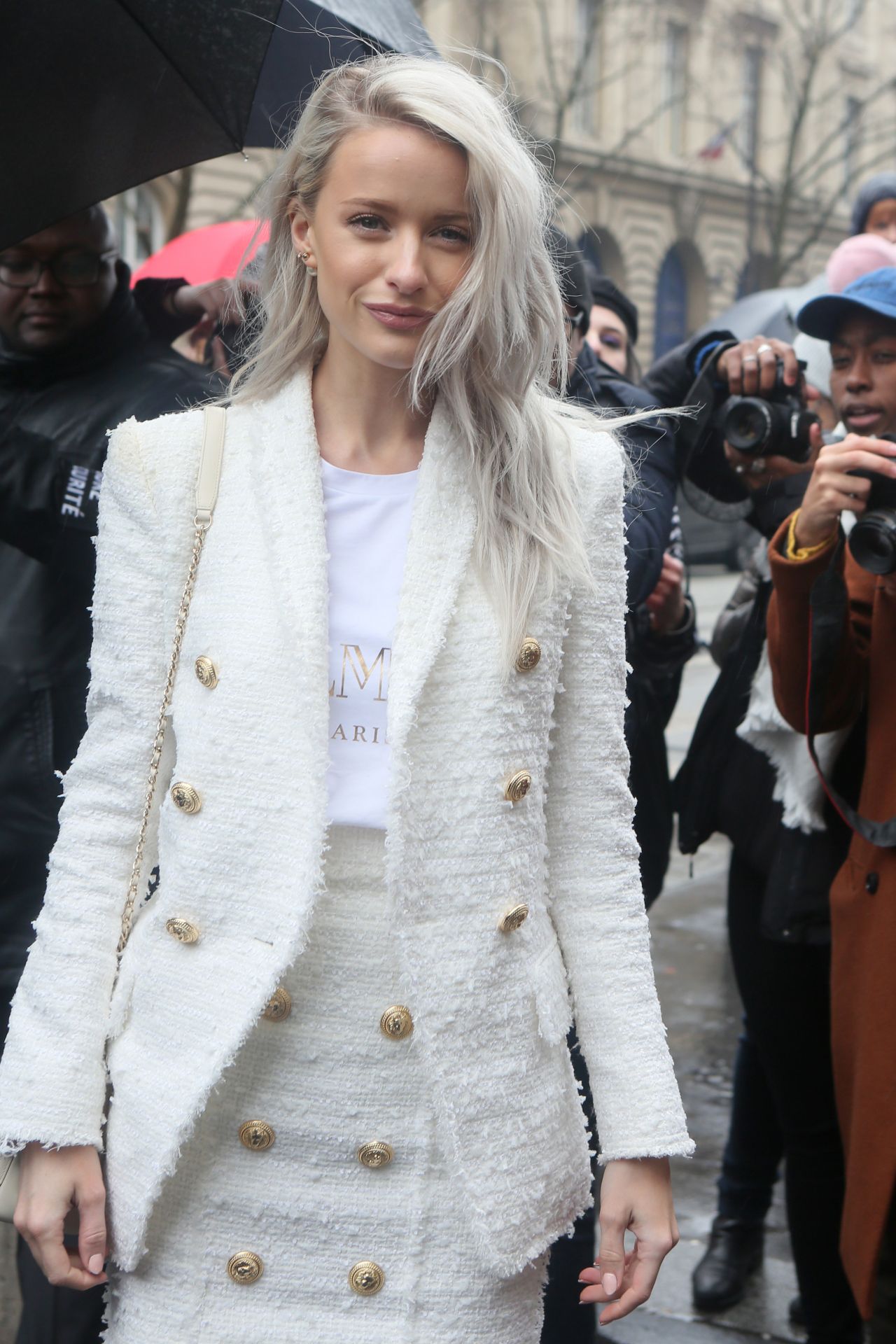 Victoria Mcgrath - Balmain Show FW18 in Paris • CelebMafia