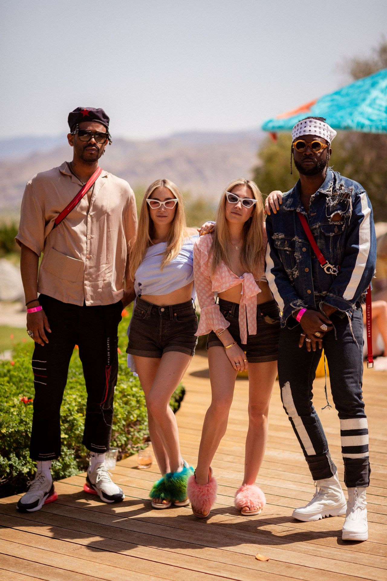 Allie Kaplan and Lexi Kaplan - Festival Kick-Off Brunch at Coachella