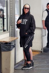 Amber Rose - Leaving a Skin Care Office in Beverly Hills 04/24/2018