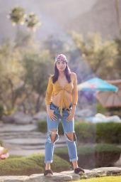 Amy Jackson – Festival Kick-Off Brunch at Coachella 2018