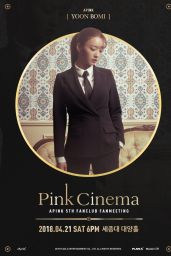 APink - PINK CINEMA Fanmeeting Poster 2018