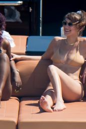 Bella Hadid and Hailey Baldwin Show of Their Bikini Bodies - Miami 04/29/2018