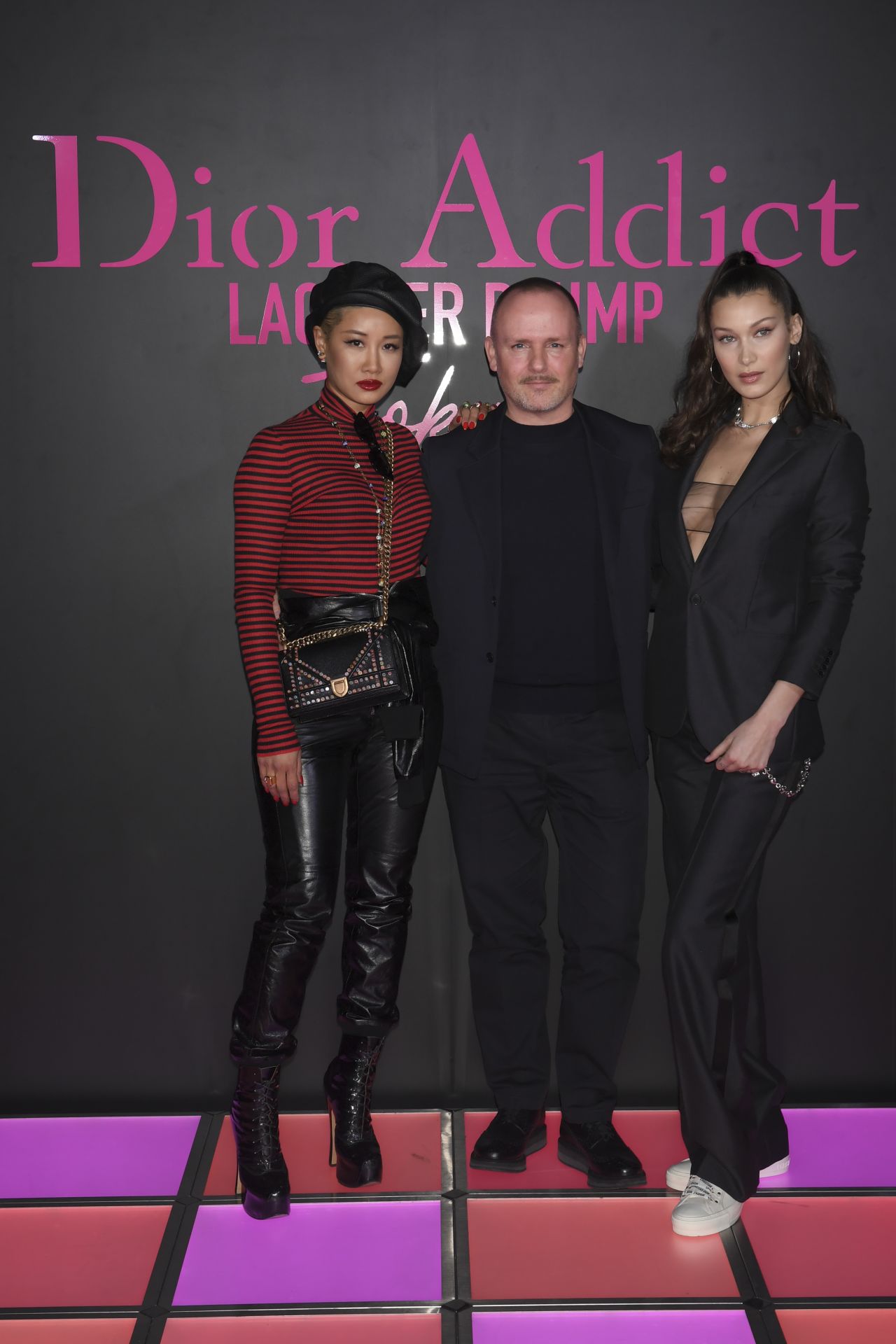 Bella Hadid - Dior Addict Lacquer Plump Party at 1 OAK in Tokyo