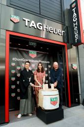 Bella Hadid - TAG Heuer Ginza Boutique Opening Ceremony in Tokyo